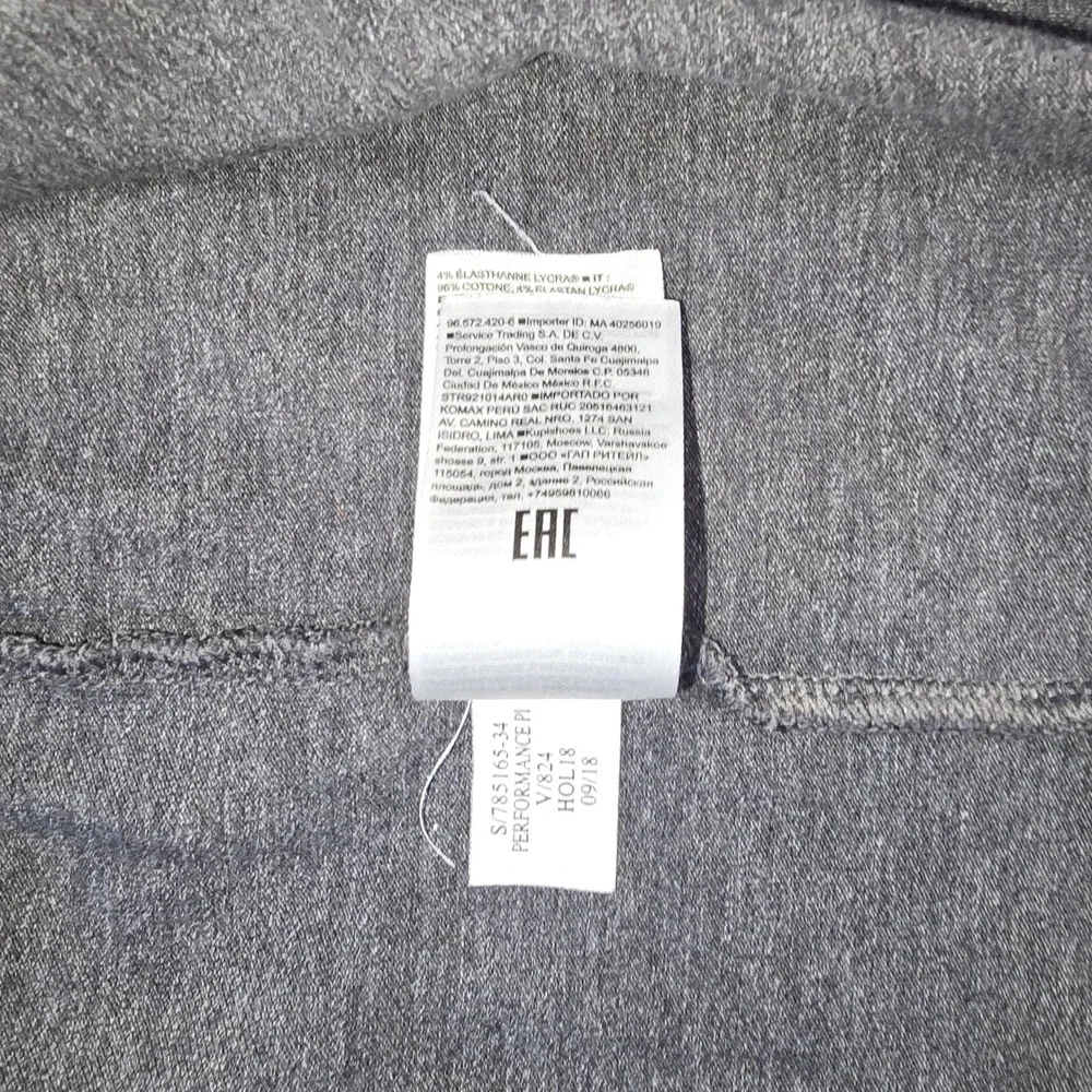 Banana Republic Mens Performance Pique Polo Shirt Gray Short Sleeve Pocket M